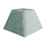 Green Velvet Square Shade 10"